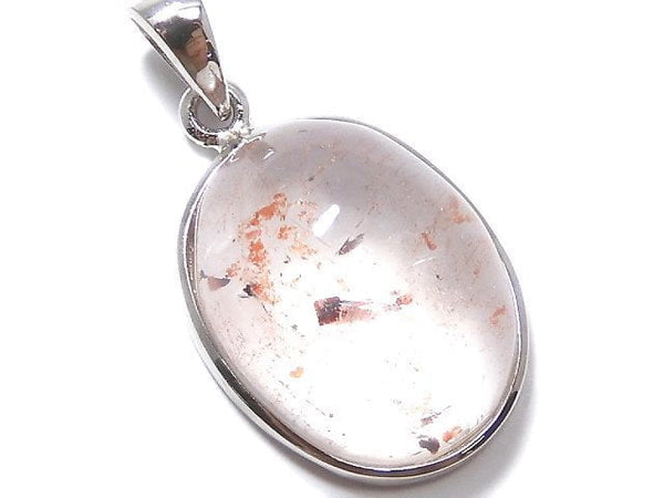 [Video][One of a kind] High Quality Lepidocrocite in Quartz AAA- Pendant Silver925 NO.21