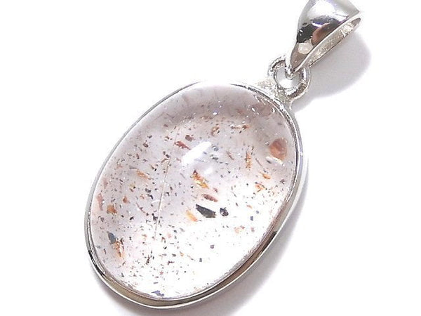 [Video][One of a kind] High Quality Lepidocrocite in Quartz AAA- Pendant Silver925 NO.30