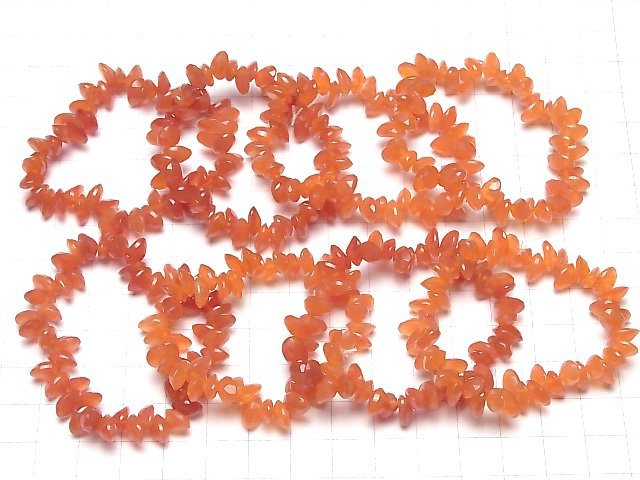 [Video]High Quality Carnelian AAA- Oval Faceted 8x6mm 1/4 or 1strand beads (aprx.5inch/12cm)