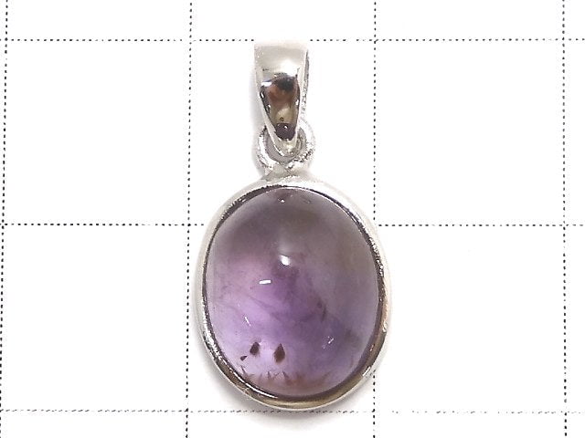 [Video][One of a kind] Cacoxenite in Amethyst AAA- Pendant Silver925 NO.2