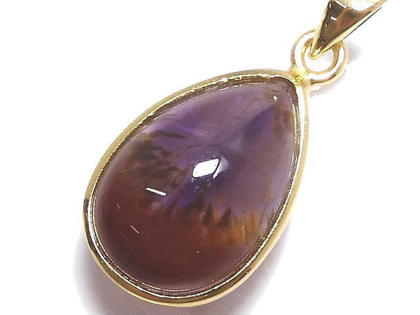 [Video][One of a kind] Cacoxenite in Amethyst AAA- Pendant 18KGP NO.19