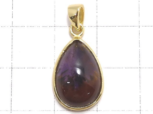 [Video][One of a kind] Cacoxenite in Amethyst AAA- Pendant 18KGP NO.19