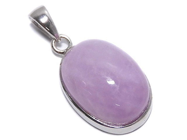 [Video][One of a kind] Nigeria Kunzite AAA- Pendant Silver925 NO.26