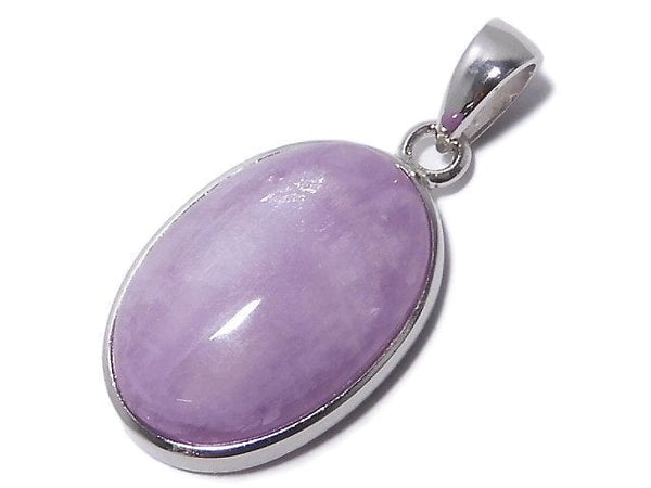 [Video][One of a kind] Nigeria Kunzite AAA- Pendant Silver925 NO.30