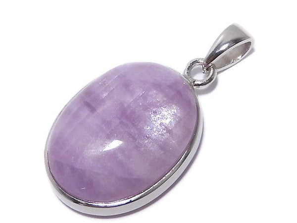 [Video][One of a kind] Nigeria Kunzite AAA- Pendant Silver925 NO.33