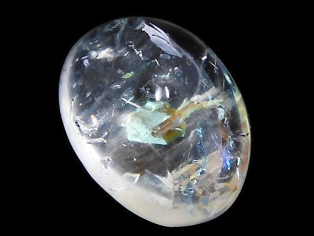 [Video][One of a kind] Oil in Quartz Loose stone 1pc NO.4