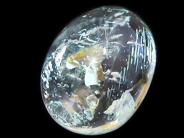 [Video][One of a kind] Oil in Quartz Loose stone 1pc NO.10