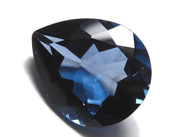 [Video][One of a kind] High Quality London Blue Topaz AAA Loose stone Faceted 1pc NO.49
