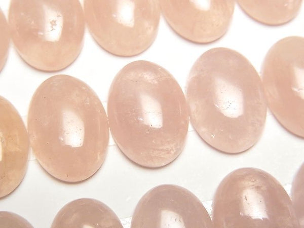 [Video]Morganite AAA- Oval Cabochon 18x13mm 1pc