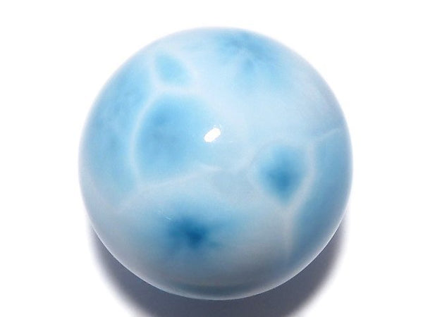 [Video][One of a kind] Larimar Pectolite AAA- Sphere, Round 19.5mm 1pc NO.5