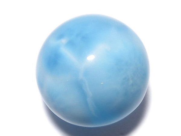 [Video][One of a kind] Larimar Pectolite AAA- Sphere, Round 19mm 1pc NO.7