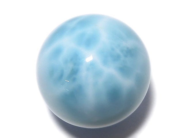 [Video][One of a kind] Larimar Pectolite AAA- Sphere, Round 19.5mm 1pc NO.10