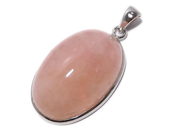 [Video][One of a kind] Morganite AAA Pendant Silver925 NO.36