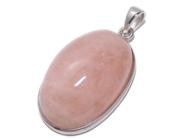 [Video][One of a kind] Morganite AAA Pendant Silver925 NO.40