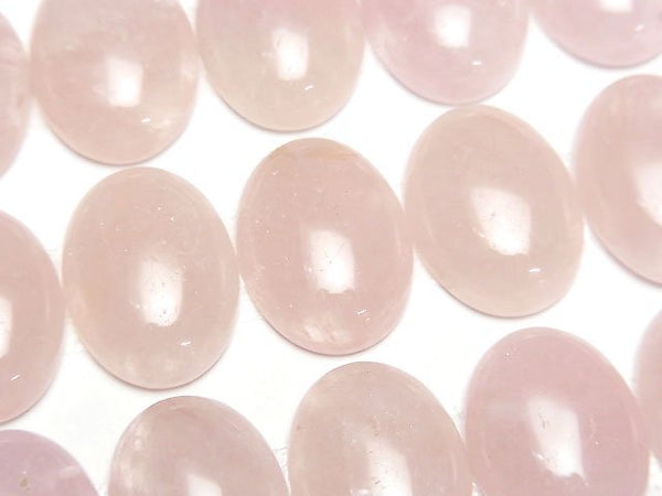 [Video]Morganite AAA- Oval Cabochon 20x15mm 1pc