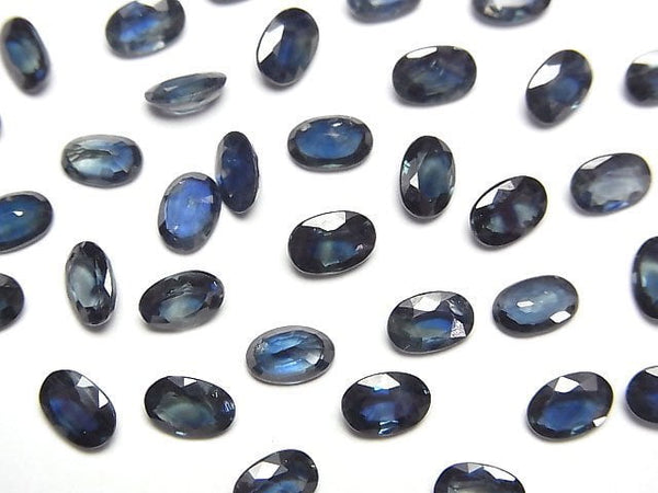 [Video]High Quality Sapphire AAA- Loose stone Oval Faceted 6x4mm 1pc