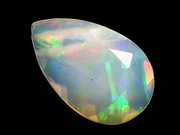 [Video][One of a kind] High Quality Ethiopian Opal AAA Loose stone Faceted 1pc NO.148