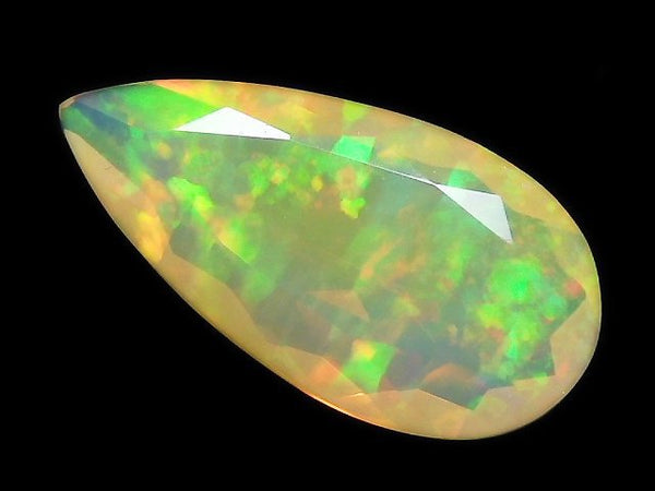 [Video][One of a kind] High Quality Ethiopian Opal AAA Loose stone Faceted 1pc NO.155