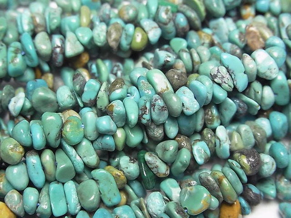 [Video]Turquoise AA Chips (Small Nugget) 1strand beads (aprx.15inch/38cm)