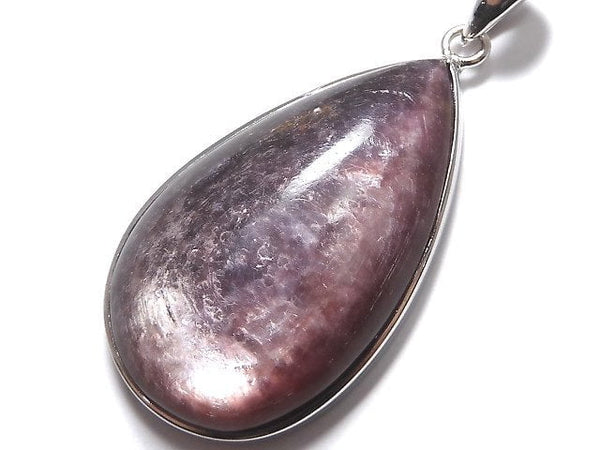 [Video][One of a kind] Lepidolite AAA Pendant Silver925 NO.13