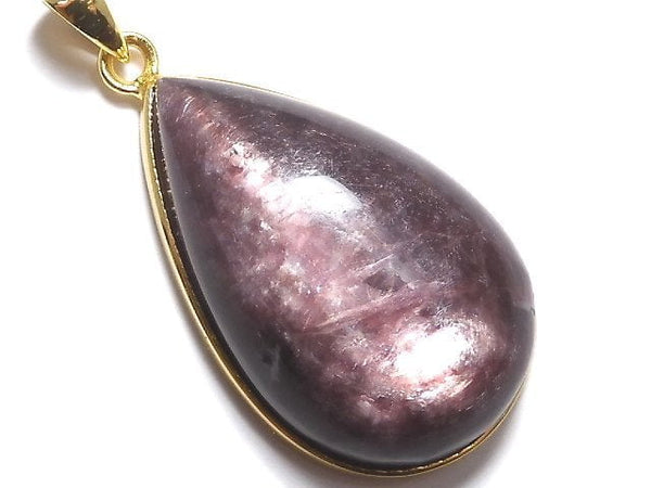 [Video][One of a kind] Lepidolite AAA Pendant 18KGP NO.26