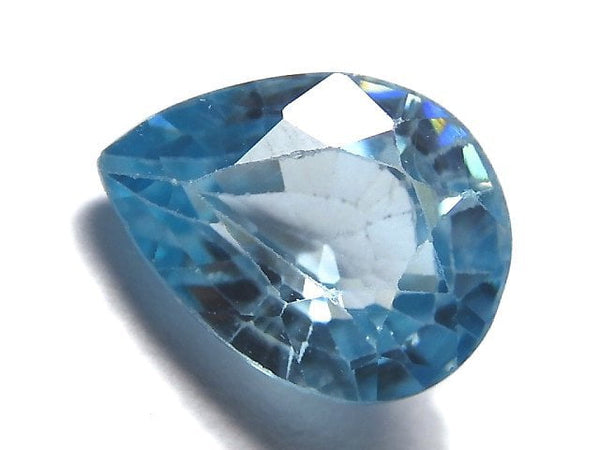 [Video][One of a kind] High Quality Natural Blue Zircon AAA- Loose stone Faceted 1pc NO.109
