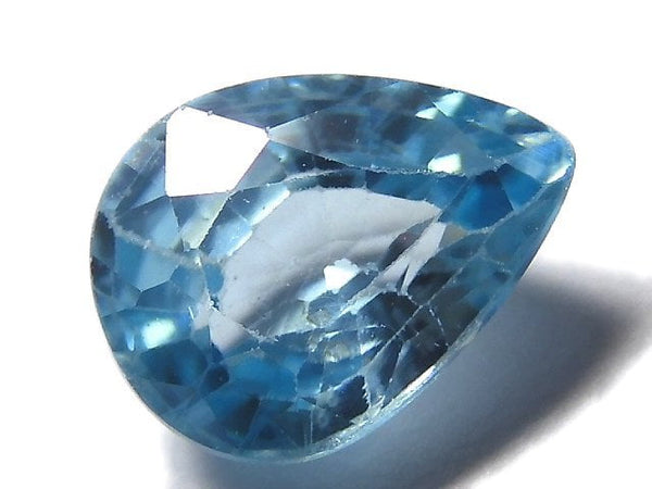 [Video][One of a kind] High Quality Natural Blue Zircon AAA- Loose stone Faceted 1pc NO.115