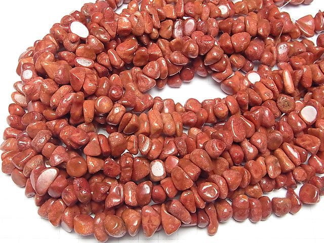 [Video] Sponge Coral Chips (Small Nugget) 1strand beads (aprx.15inch/36cm)