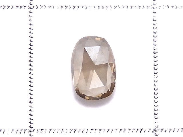 [Video][One of a kind] Light brown Diamond Loose stone Rose Cut 1pc NO.33
