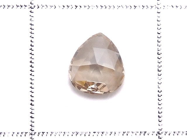 [Video][One of a kind] Light brown Diamond Loose stone Rose Cut 1pc NO.34