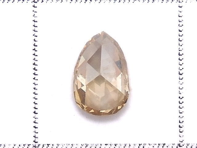 [Video][One of a kind] Light brown Diamond Loose stone Rose Cut 1pc NO.40