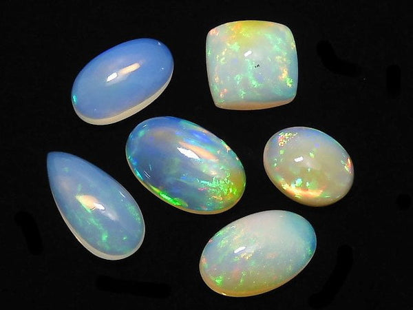 [Video][One of a kind] High Quality Ethiopian Opal AAA Loose stone 6pcs set NO.528
