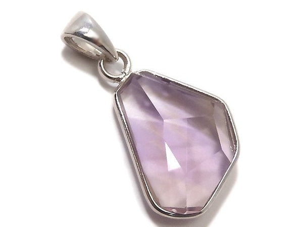 [Video][One of a kind] High Quality Ametrine AAA- Faceted Pendant Silver925 NO.203