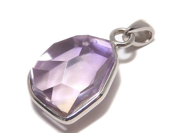 [Video][One of a kind] High Quality Ametrine AAA- Faceted Pendant Silver925 NO.205