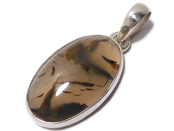 [Video][One of a kind] Montana Agate Pendant Silver925 NO.2