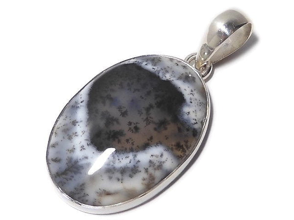 [Video][One of a kind] Dendrite Opal Pendant Silver925 NO.5