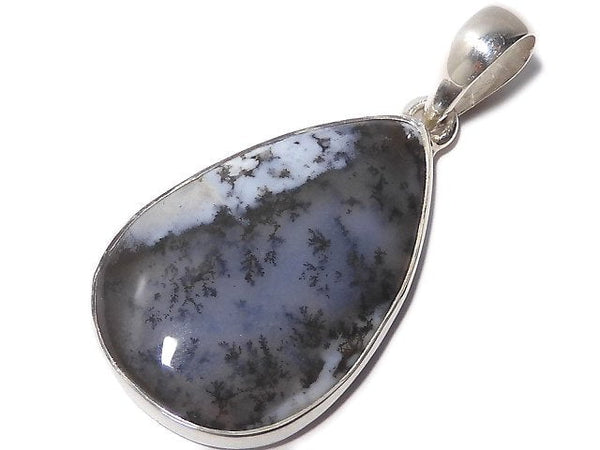 [Video][One of a kind] Dendrite Opal Pendant Silver925 NO.8