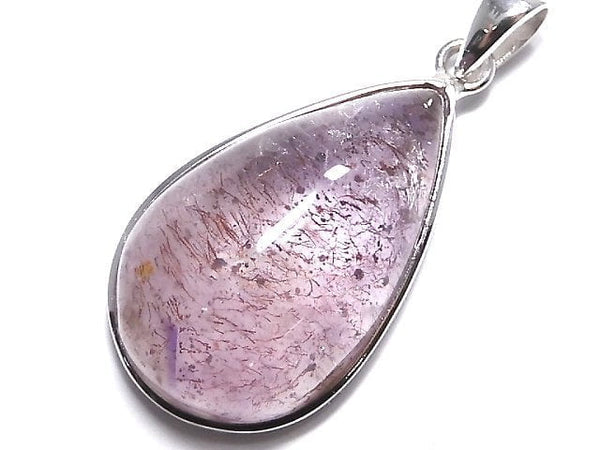 [Video][One of a kind] High Quality Elestial Quartz AAA- Pendant Silver925 NO.30