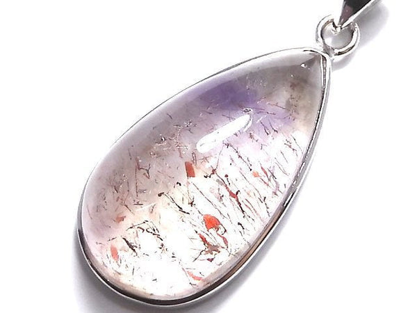 [Video][One of a kind] High Quality Elestial Quartz AAA- Pendant Silver925 NO.32