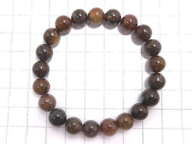 [Video][One of a kind] Multi color Rutilated Quartz AAA- Round 9mm Bracelet NO.384