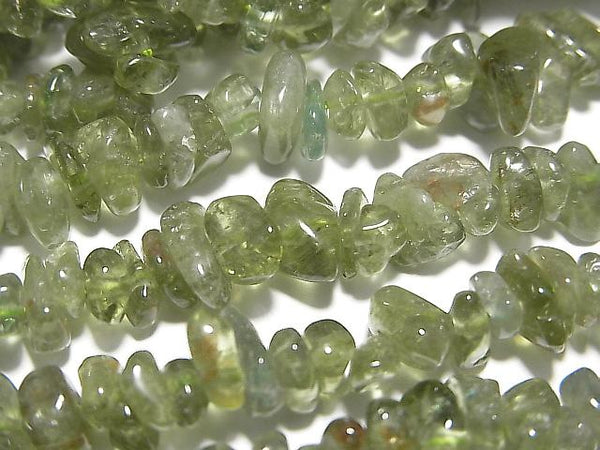 1strand $5.79! Green Apatite AAA - AA ++ Chips (Small Nugget) 1strand beads (aprx.15inch / 38cm)