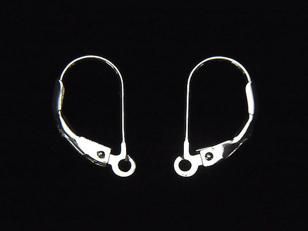 Silver925 piercing French hook No coating 1 pair $3.39!