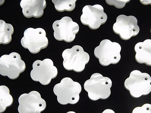 [Video] High quality White Shell AAA Flower 10mm 3pcs $2.79!