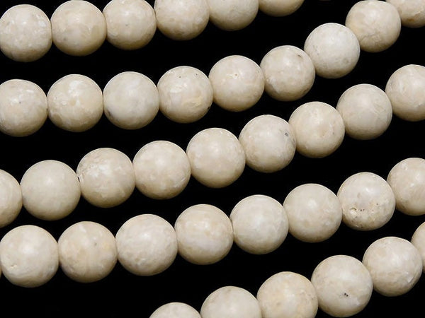 1strand $4.79! Riverstone Frost processing (matte) Round 6mm 1strand beads (aprx.15inch / 38cm)