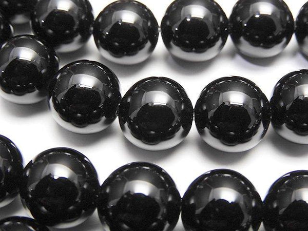 [Video] Onyx  Round 12mm 1strand beads (aprx.15inch/36cm)