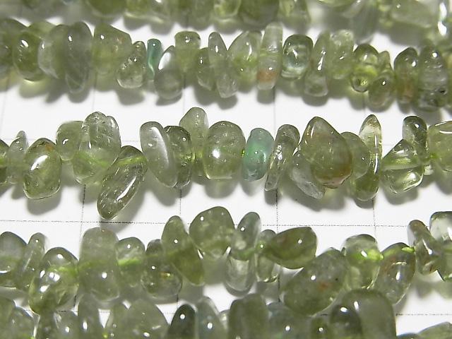 1strand $5.79! Green Apatite AAA - AA ++ Chips (Small Nugget) 1strand beads (aprx.15inch / 38cm)