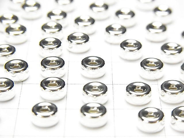 Silver925  Roundel [4mm][5mm][6mm][7mm][8mm] 2pcs