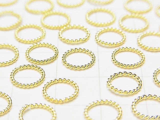 Silver925 Rope Ring (Open / Close Type) 18KGP 4,6,8,10,12mm 30pcs $3.39
