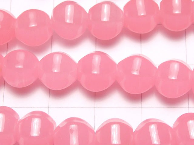 1strand $5.79! Pink Jade 6Faceted 8mm 1strand beads (aprx.15inch / 38cm)