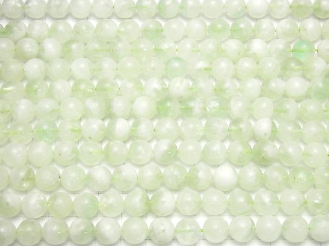 [Video]Green Fluorite Quartz Round 10 mm half or 1 strand beads (aprx.15 inch / 38 cm)